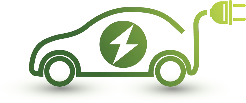 Auto elettrica funzionalità green 