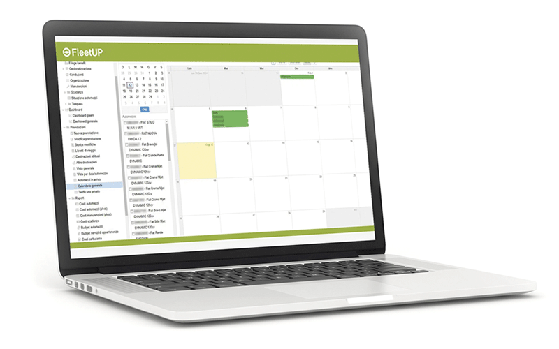 Software Fleet Manager - Gestione calendario e prenotazioni mezzi